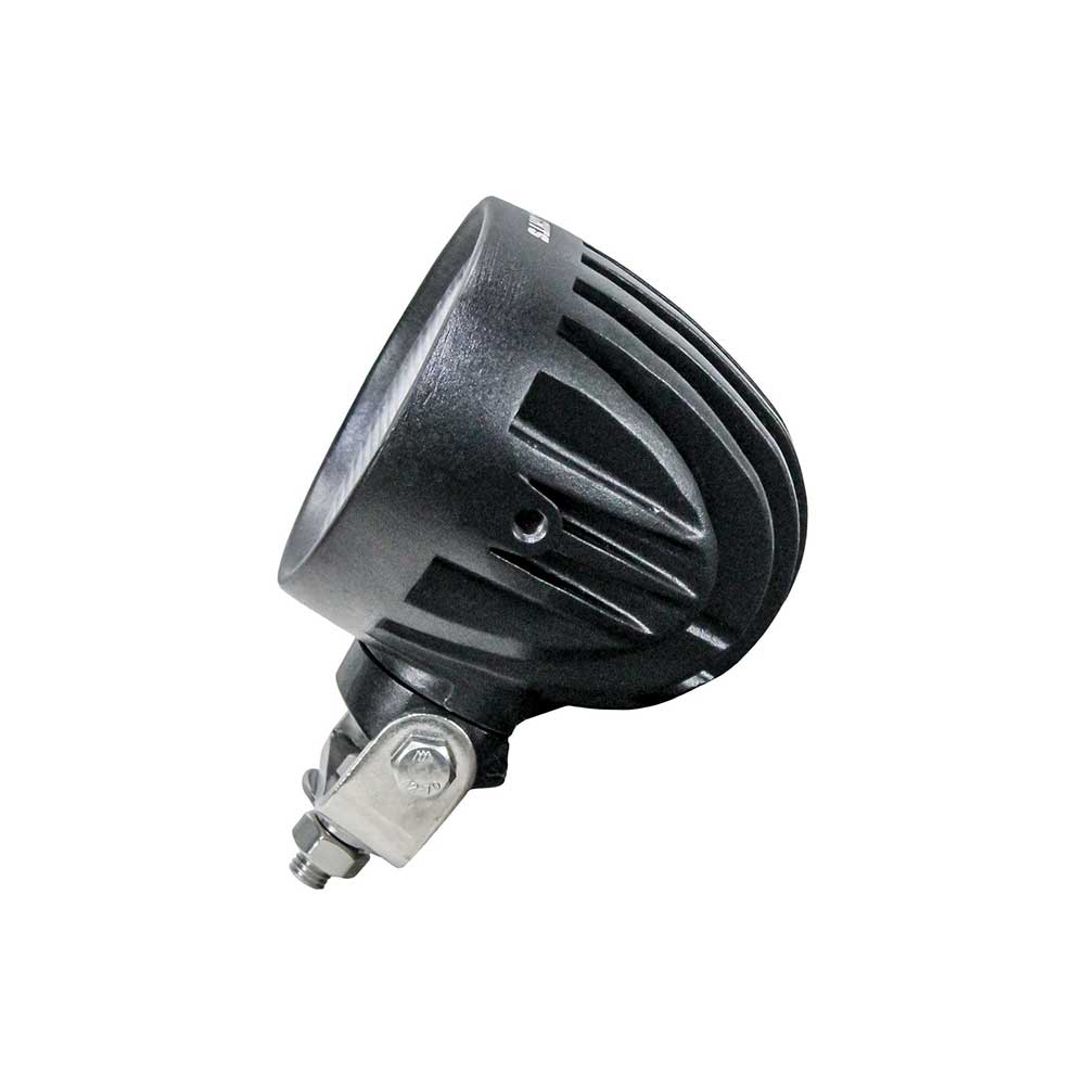 Tiger Lights LED Flood Work Light | 4-In. Round | Swivel Mount
