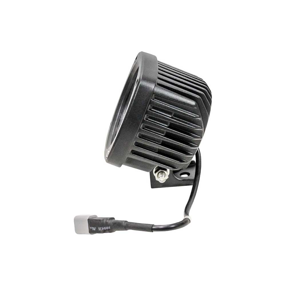 Tiger Lights Case-Cat-Gehl-Deere-Komatsu-Mustang Semi-Round LED Spot Work Light | 4.5-In.