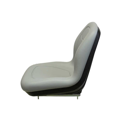Uni Pro 125 Bucket Seat Kit | With Slide Rails | Gray Vinyl