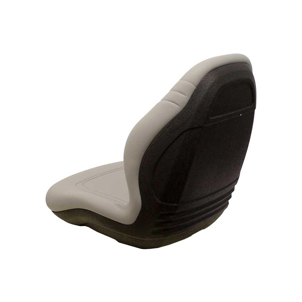 Milsco | XB200 | Bucket Seat | High-Back | Gray Vinyl | 7102