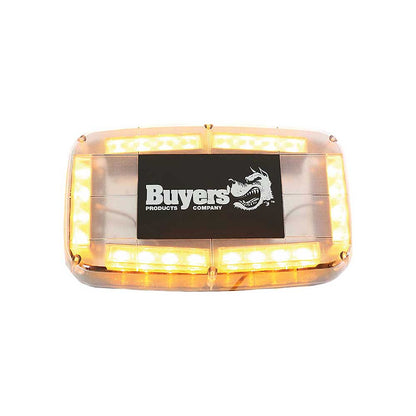 K&M Mfg LED 360-Degree Multi-Function Amber Warning Light Bar | 11-In.