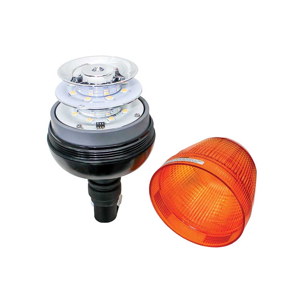 Tiger Lights LED Warning Beacon Light | Flashing Amber