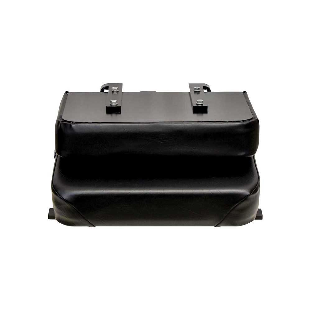 Uni Pro Universal Forklift Seat Top Assembly | With Unattached Slide Rails | Black Vinyl