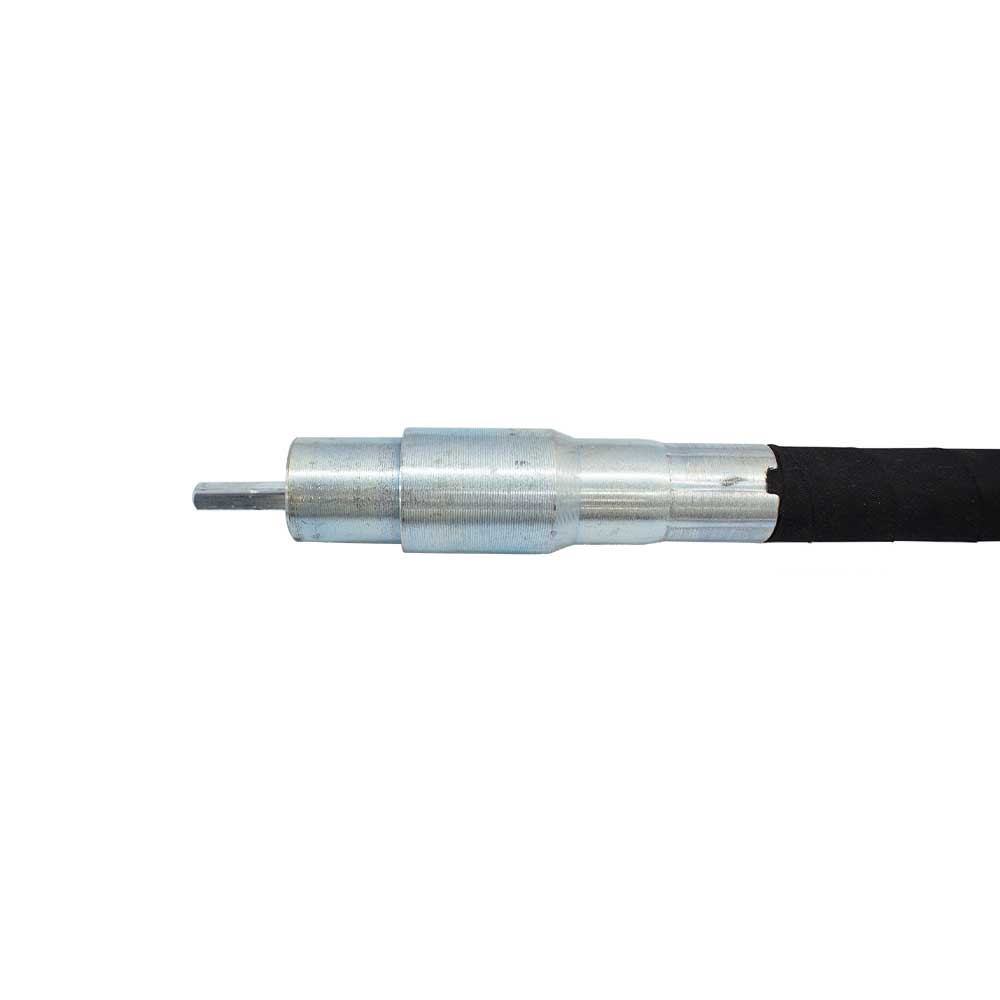 Brave Concrete Vibrator Shaft Assembly | 10-Ft. Shaft with 1.5-In Poker Head