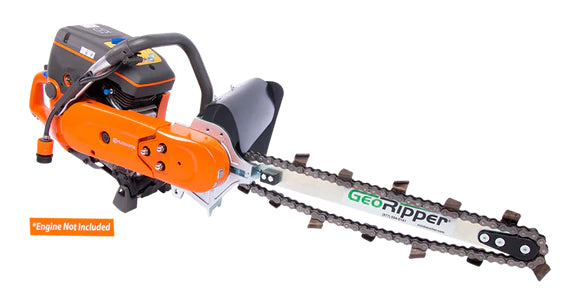 MiniTrencher GeoRipper T/A Trenching Attachment | Fits Husqvarna | 500mm (20-In.) Digging Depth