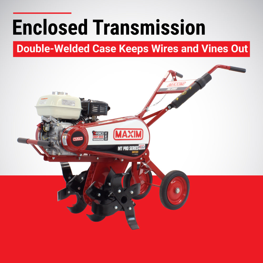 Maxim Commercial Tiller | Honda GX160
