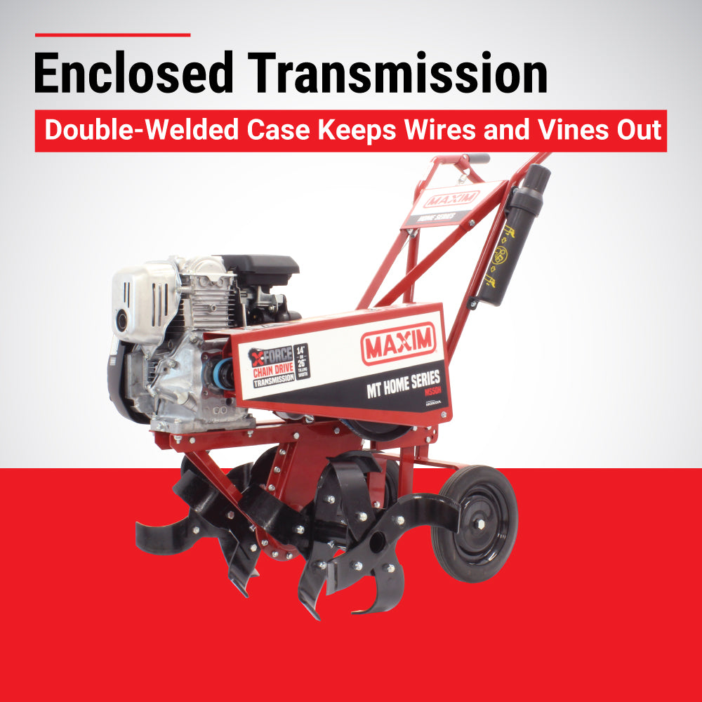 Maxim Mid Sized Tiller | Honda GC160