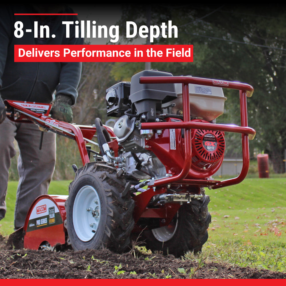 Maxim Rear Tine Tiller | Honda GX270