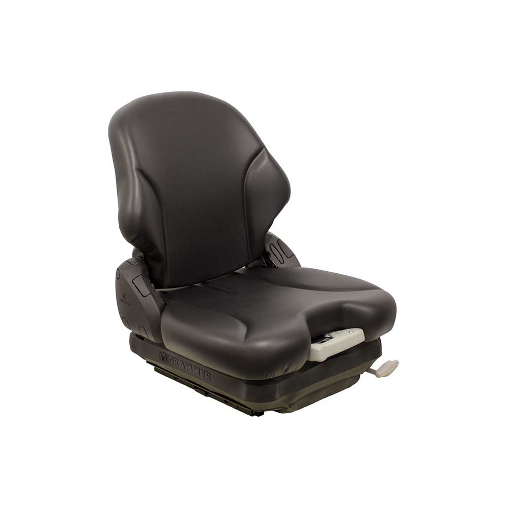 Uni Pro 136 Mechanical Suspension Seat | With Seat Belt | Black Vinyl