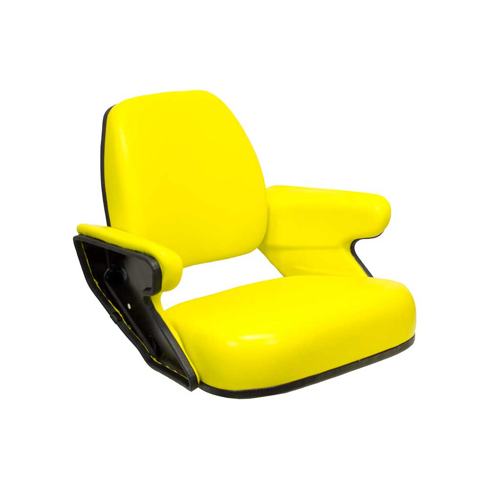 Uni Pro John Deere 40 4-Piece Seat Top Assembly | Yellow Vinyl