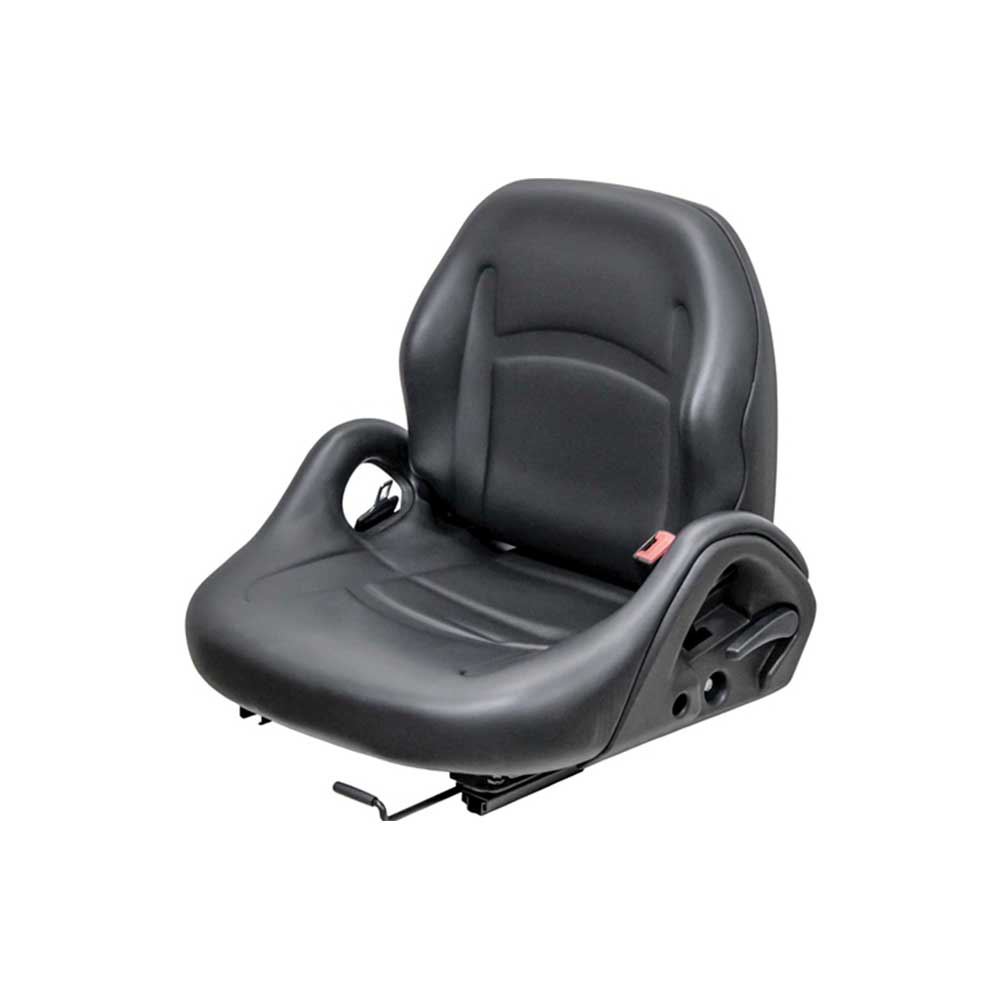 Uni Pro 52 Forklift Seat Top Assembly | Black Vinyl