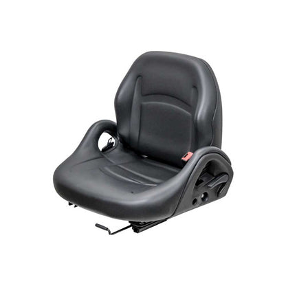 Uni Pro 52 Forklift Seat Top Assembly | Black Vinyl