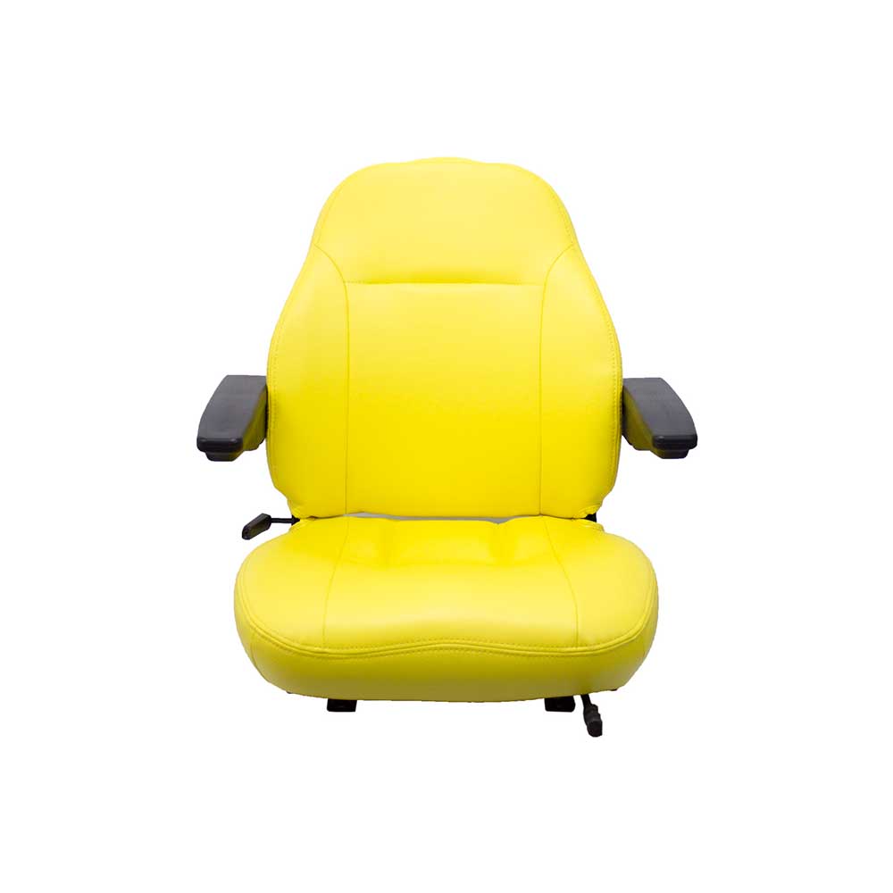 Uni Pro 441 Seat Top Assembly | With Armrests | Yellow Vinyl
