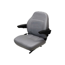 Uni Pro 441 Seat Top Assembly | With Armrests | Gray Vinyl