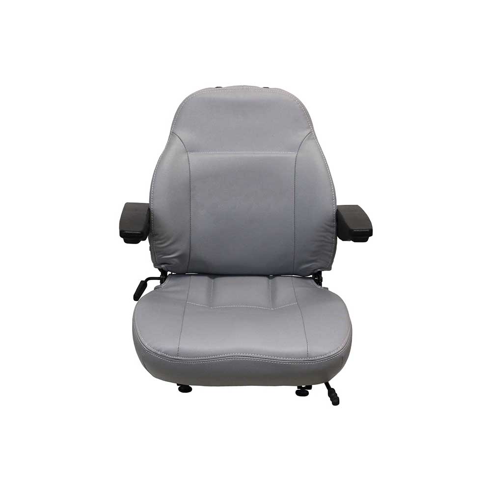 Uni Pro 441 Seat Top Assembly | With Armrests | Gray Vinyl
