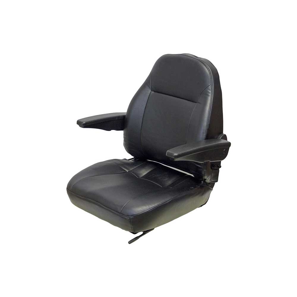 Uni Pro 441 Seat Top Assembly | With Armrests | Black Vinyl