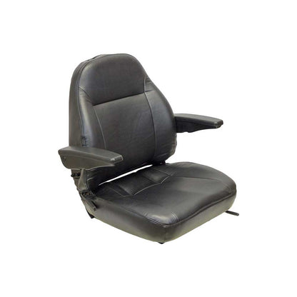 Uni Pro 441 Seat Top Assembly | With Armrests | Black Vinyl