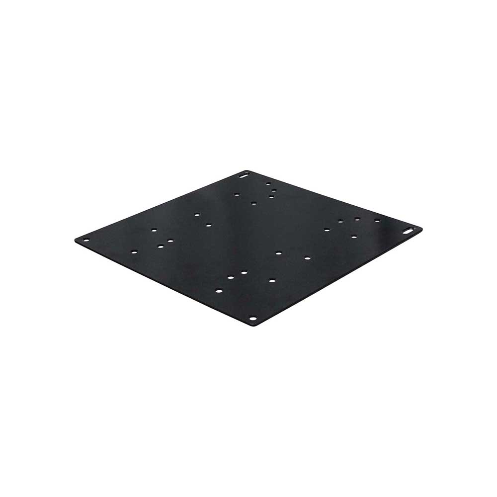Uni Pro Seat Adapter Plate | 125/128 in Some Bobcat/Case/Case IH/IH/Kubota Models | Black