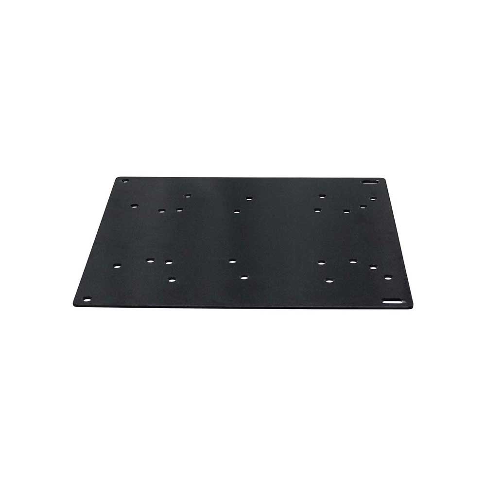 Uni Pro Seat Adapter Plate | 125/128 in Some Bobcat/Case/Case IH/IH/Kubota Models | Black