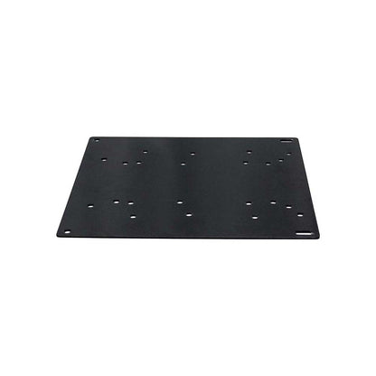 Uni Pro Seat Adapter Plate | 125/128 in Some Bobcat/Case/Case IH/IH/Kubota Models | Black