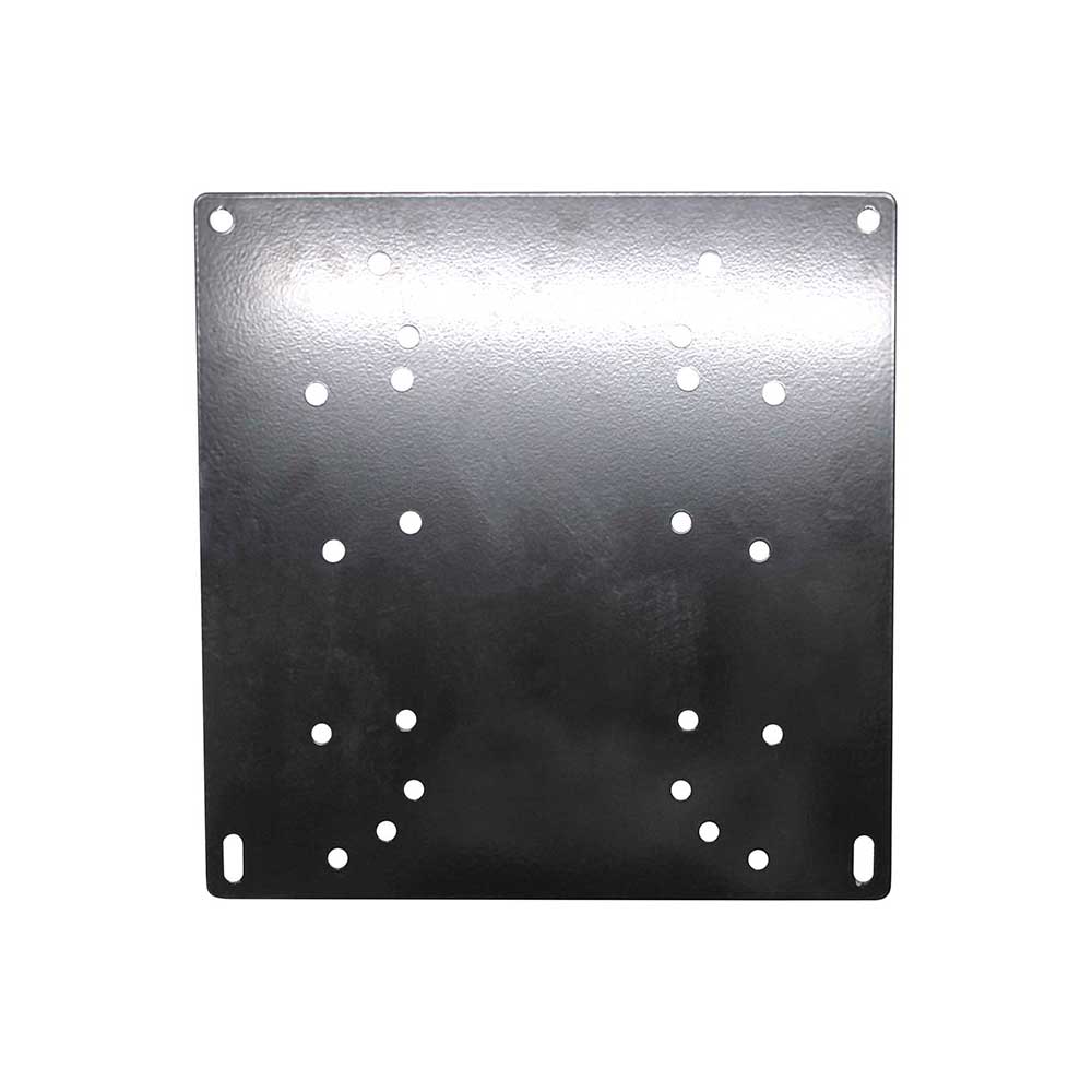 Uni Pro Seat Adapter Plate | 125/128 in Some Bobcat/Case/Case IH/IH/Kubota Models | Black