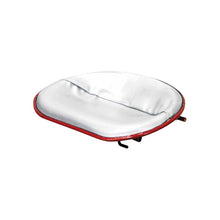 Uni Pro International Harvester HM Pan Seat | Rod Mount Pattern | Silver Vinyl