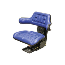 Uni Pro 250 Utility Mechanical Suspension Seat | Economy | Blue Vinyl