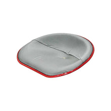 Uni Pro International Harvester HM Pan Seat | 4-Bolt Mount Pattern & Brass Ring | Silver Canvas