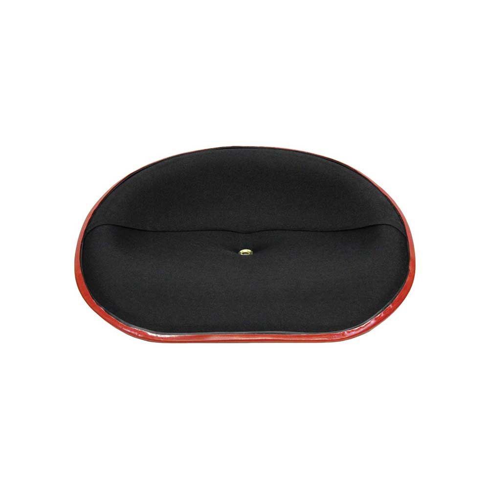 Uni Pro International Harvester HM Pan Seat | 4-Bolt Mount Pattern & Brass Ring | Black Canvas