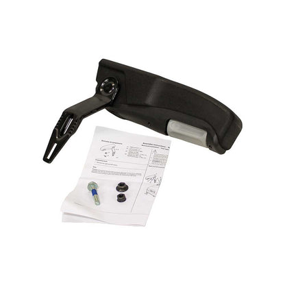 Uni Pro Armrest | Fits 136 or Grammer 531 Seat | Black Dura-Tex Molded | Left-Hand