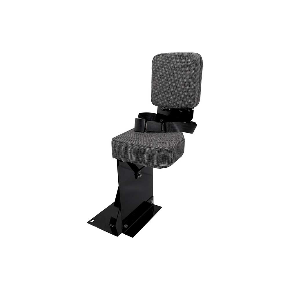 Uni Pro Instructional Buddy Seat for Case IH 9100-9300/Steiger Series Tractors | Gray Fabric