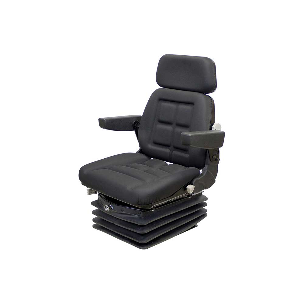 Pilot | Seat & Air Suspension | 12 Volt | Armrests | Black Fabric | 8241