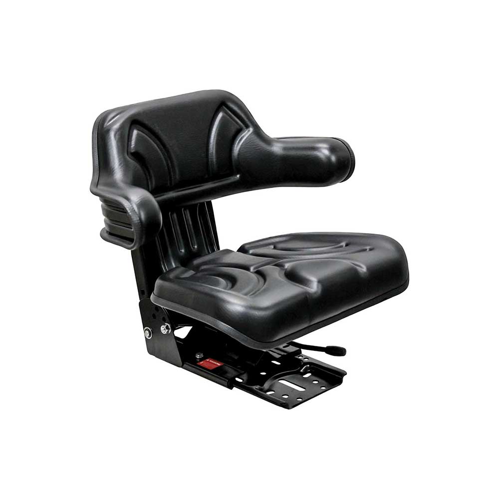 Uni Pro 350 Utility Mechanical Suspension Seat | Black Vinyl