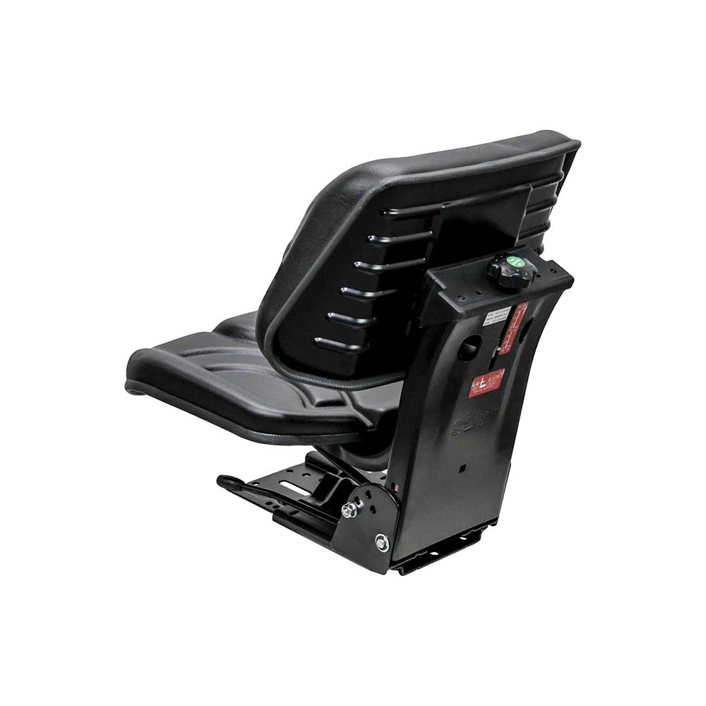Uni Pro 355 Utility Mechanical Suspension Seat | Black Vinyl