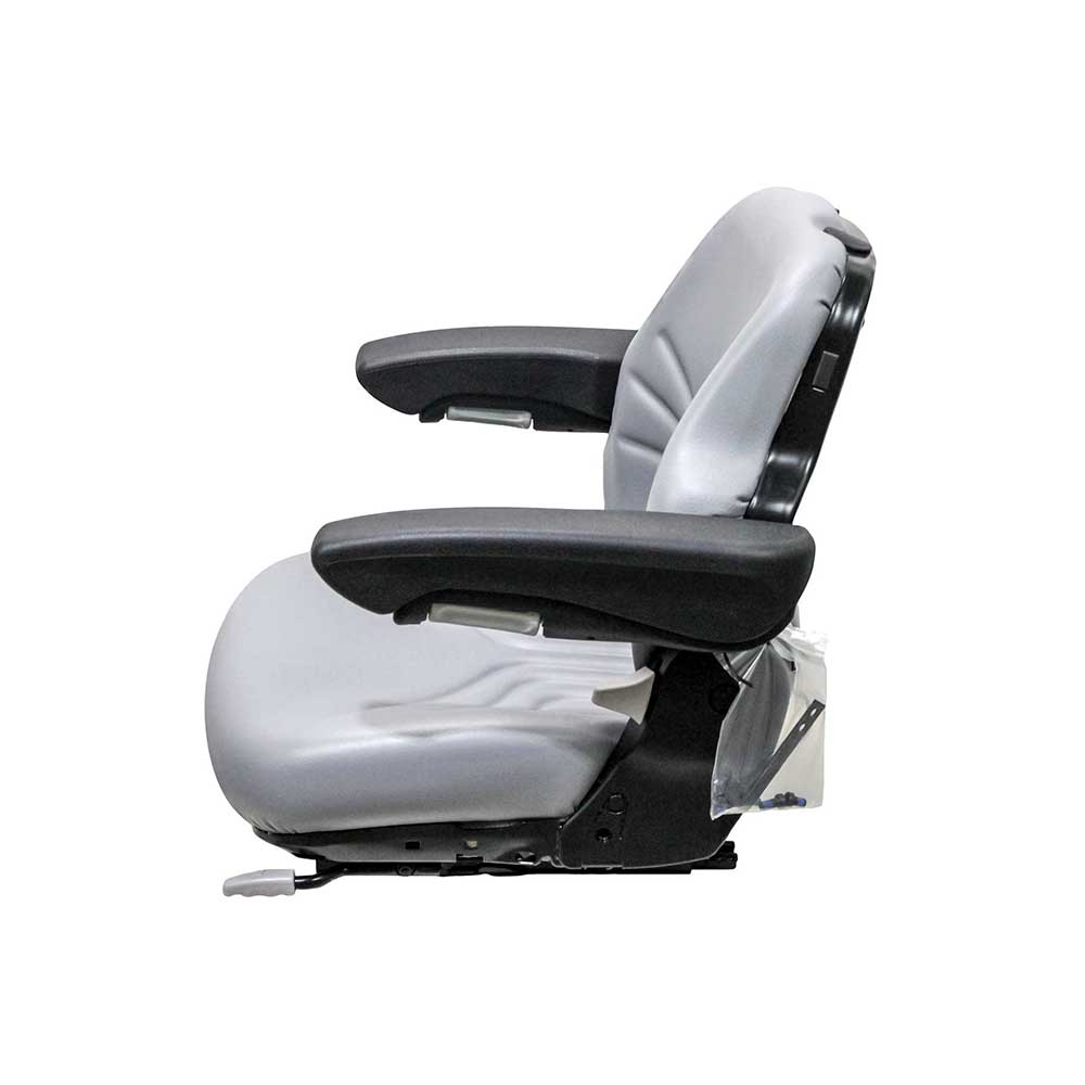 Uni Pro 731 Seat Top Assembly | With Armrests | Gray Vinyl