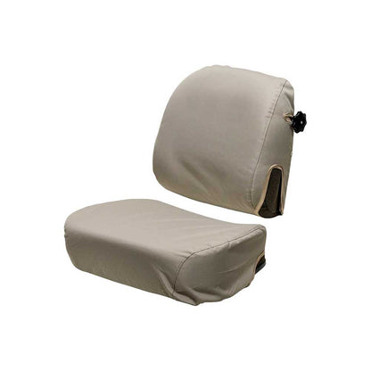 Uni Pro Seat + Backrest Cover Kit for John Deere Personal Posture Seats | Brown Endura Fabric
