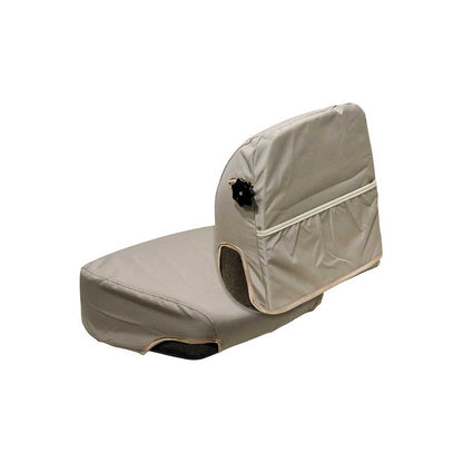 Uni Pro Seat + Backrest Cover Kit for John Deere Personal Posture Seats | Brown Endura Fabric