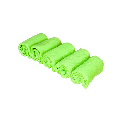 K&M Mfg BugSlide Microfiber Towels | 16-In. x 16-In. | Pack of 5