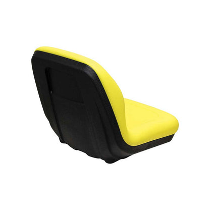 Uni Pro 125 Bucket Seat | Fits John Deere Gators & Mowers | Yellow Vinyl