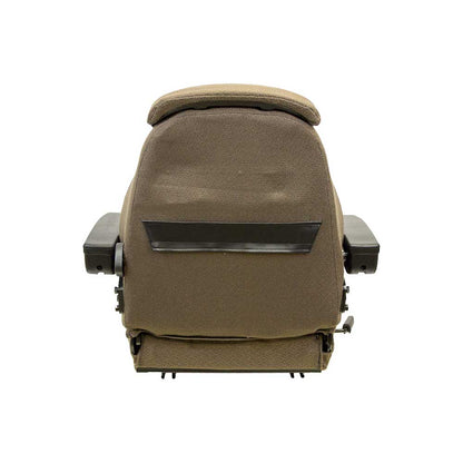 Uni Pro 440 Seat Top Assembly | With Armrests | Brown Fabric