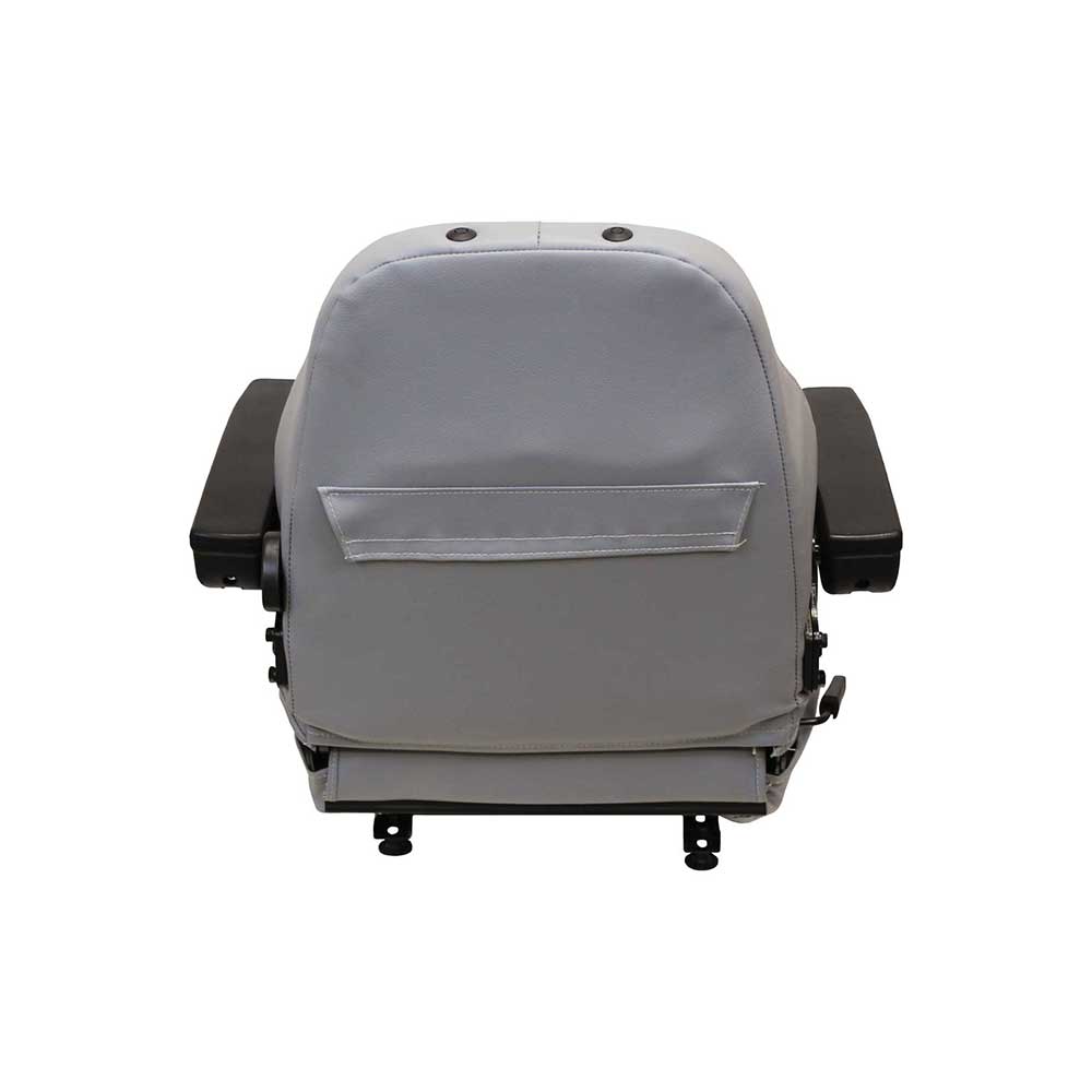 Uni Pro 441 Seat Top Assembly | With Armrests | Gray Vinyl