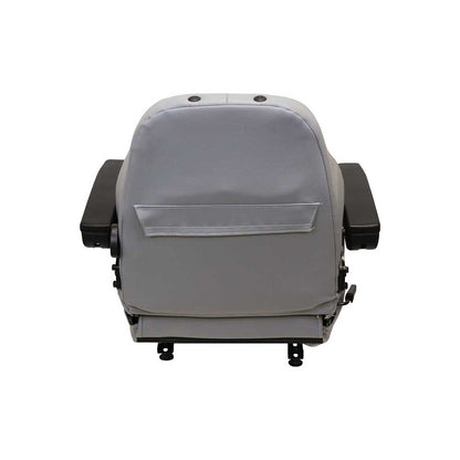 Uni Pro 441 Seat Top Assembly | With Armrests | Gray Vinyl