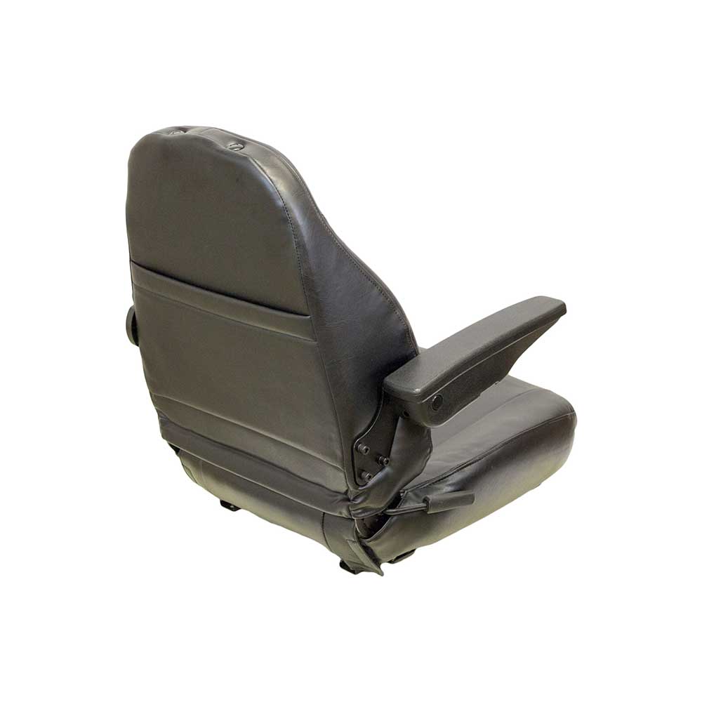 Uni Pro 441 Seat Top Assembly | With Armrests | Black Vinyl