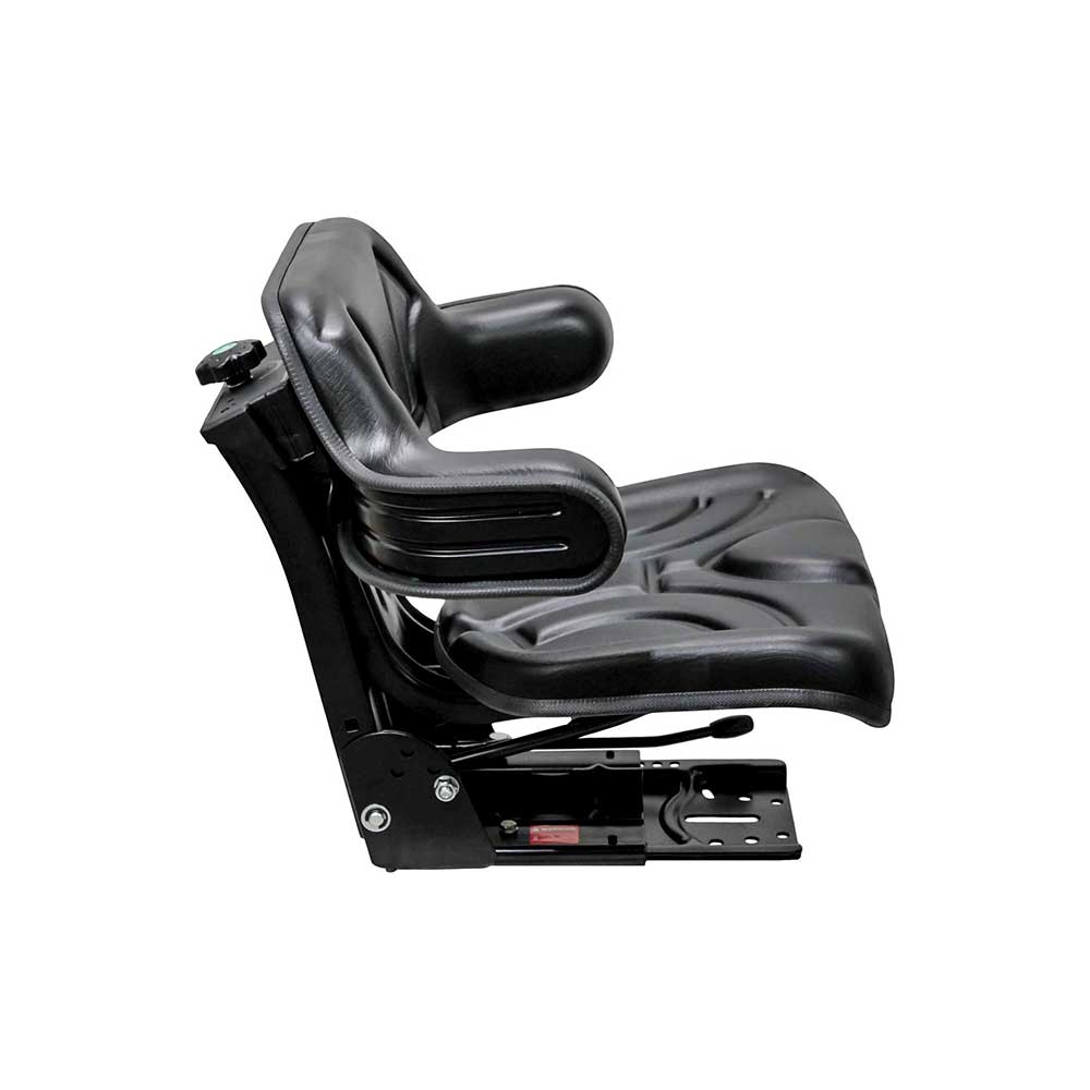Uni Pro 350 Utility Mechanical Suspension Seat | Black Vinyl