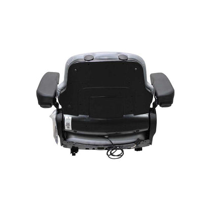 Uni Pro 731 Seat Top Assembly | With Armrests | Gray Vinyl