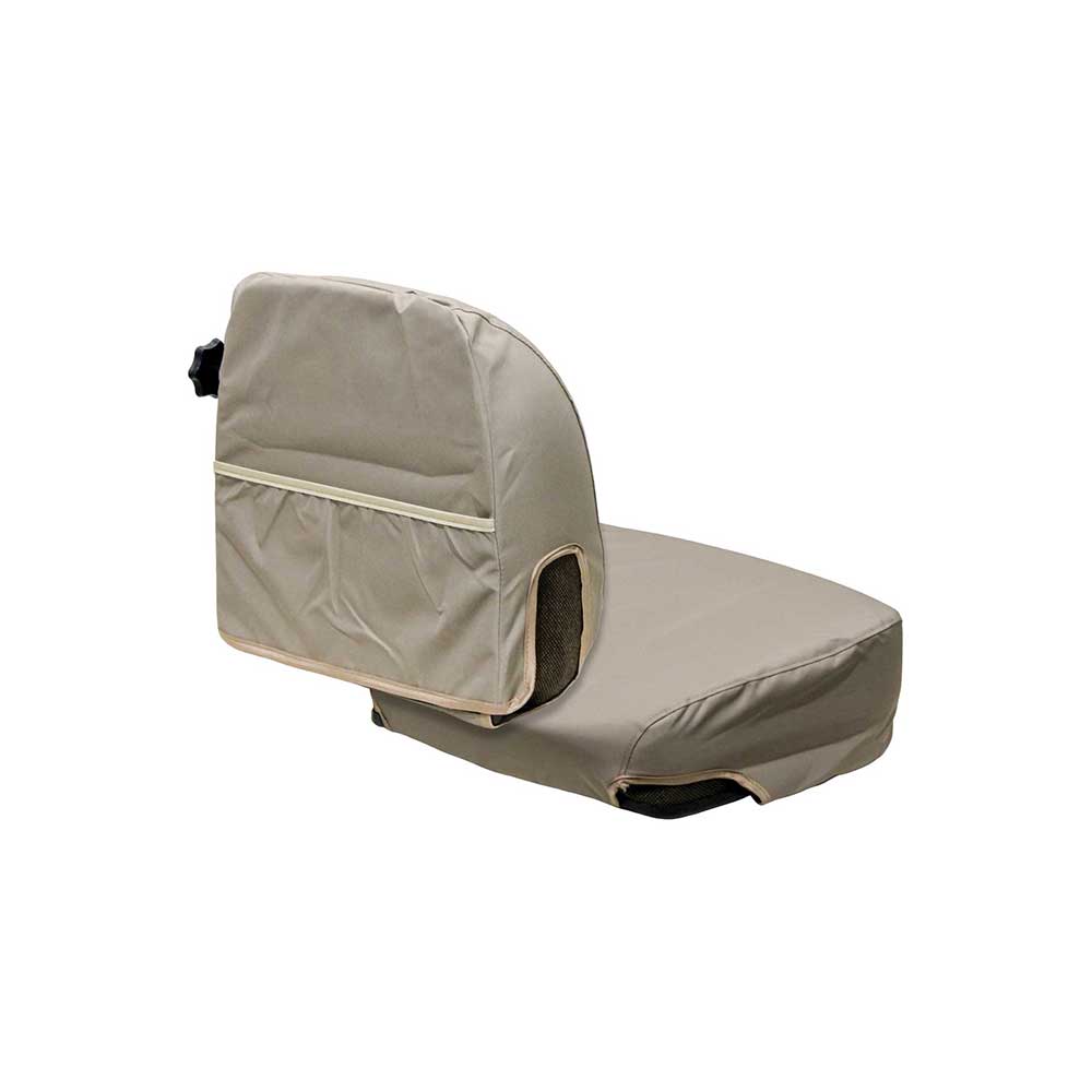 Uni Pro Seat + Backrest Cover Kit for John Deere Personal Posture Seats | Brown Endura Fabric