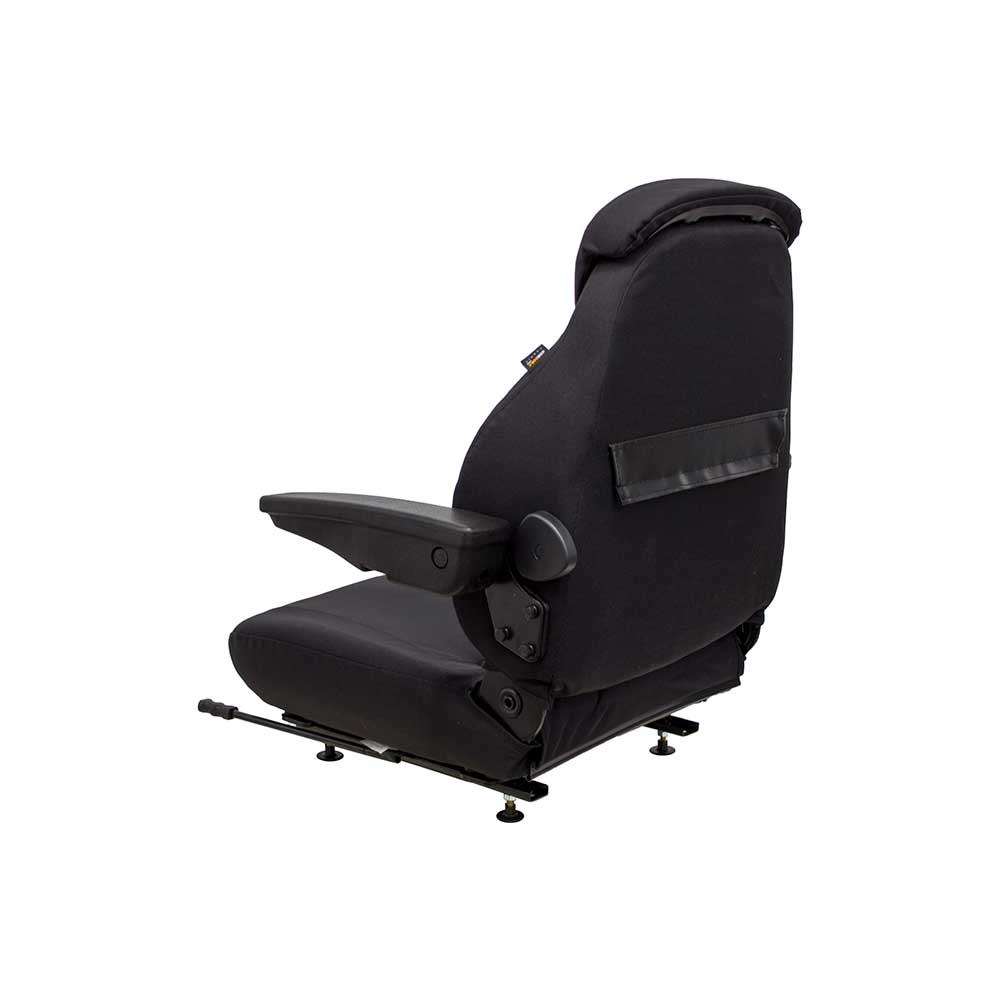 Uni Pro 440 Seat Top Assembly | With Armrests | Black Fabric