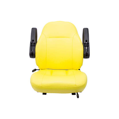Uni Pro 441 Seat Top Assembly | With Armrests | Yellow Vinyl