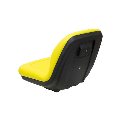 Milsco | XB180 | Bucket Seat | Mid-Back | Molded Hinge | Yellow Vinyl | 8281