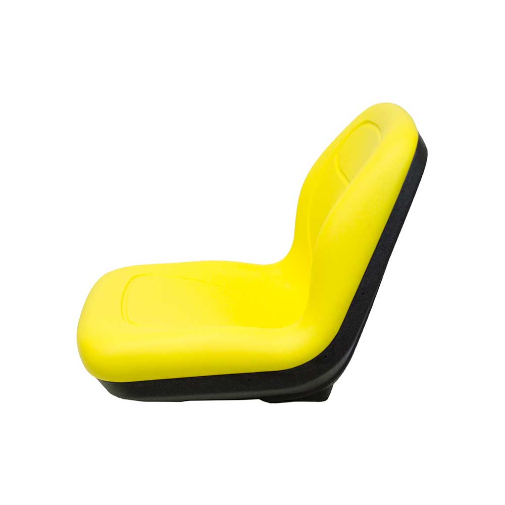 Milsco | XB180 | Bucket Seat | Mid-Back | Molded Hinge | Yellow Vinyl | 8281